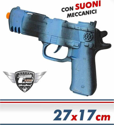Pistola Giocattolo A Frizione Per Bambini Con Suoni Meccanici 27x17cm Et? 3+ Giochi e giocattoli/Giochi d'imitazione e accessori di travestimento/Accessori per travestimento/Armi giocattolo/Pistole giocattolo Trade Shop italia - Napoli, Commerciovirtuoso.it