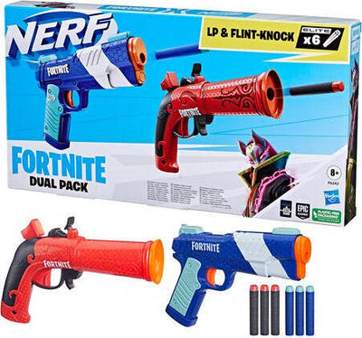 Pistola-giocattolo-Hasbro-F6243EU4-NERF-Blaster-Dual-Pack-Fortnite