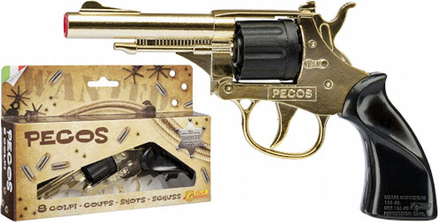 Pistola-Giocattolo-Western-Pecos-8-colpi-Villa-Giocattoli