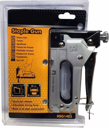 Pistola Graffatrice In Metallo Blocco Di Sicurezza E Regolazione Potenza Casa, arredamento e bricolage > Bricolage e fai da te > Utensili Manuali > Spillatrici e Fissatrici Trade Shop italia - Napoli, Commerciovirtuoso.it
