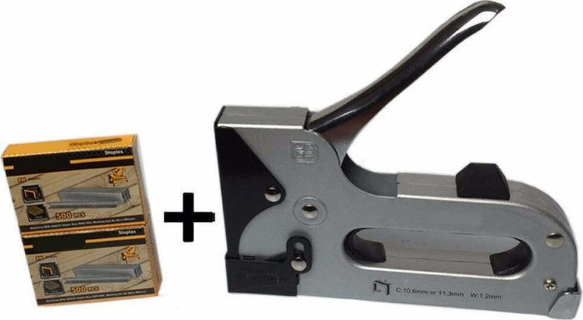 Pistola Graffatrice In Metallo Per Punte 11,3 Mm 1000 Graffette Incluse Casa, arredamento e bricolage > Bricolage e fai da te > Utensili Manuali > Spillatrici e Fissatrici Trade Shop italia - Napoli, Commerciovirtuoso.it