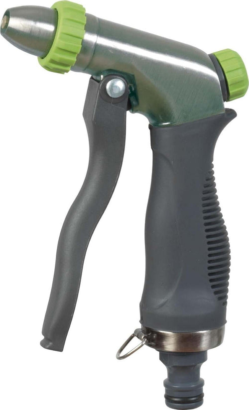 Pistola in metallo a getto regolabile per irrigazione innaffiare giardino orto Giardino e giardinaggio/Attrezzi da giardino e attrezzature per l'irrigazione/Attrezzature per l'irrigazione/Pistole Trade Shop italia - Napoli, Commerciovirtuoso.it