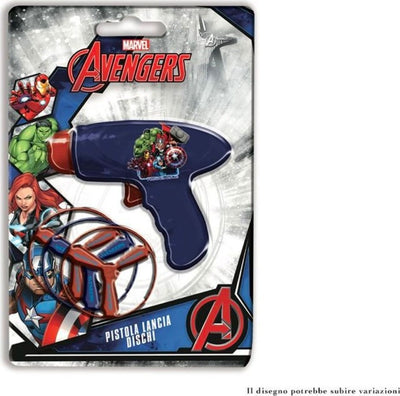 Pistola Lancia Dischi Lancia Eliche Avengers Supereroi Giocattolo Per Bambini Giochi e giocattoli/Giochi d'imitazione e accessori di travestimento/Accessori per travestimento/Armi giocattolo/Pistole giocattolo Trade Shop italia - Napoli, Commerciovirtuoso.it