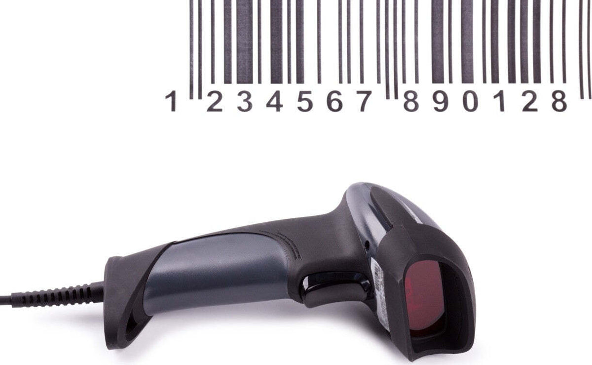 Lettore Codice A Barre Pistola Scanner Codice 1D Laser Con Cavo Usb Q A202 - Foto 4