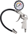 Pistola-Manometro-Per-Gonfiaggio-Misura-Pressione-Gomme-Auto-Moto-Bici-Psi/bar-Tubo-30cm