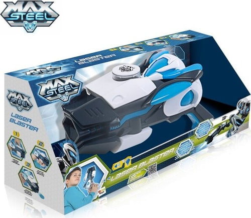 Pistola Max Steel Turbo Blaster Con Accessori Ed Effetti Sonori E Luminosi Giochi e giocattoli/Giochi d'imitazione e accessori di travestimento/Accessori per travestimento/Armi giocattolo/Pistole giocattolo Trade Shop italia - Napoli, Commerciovirtuoso.it