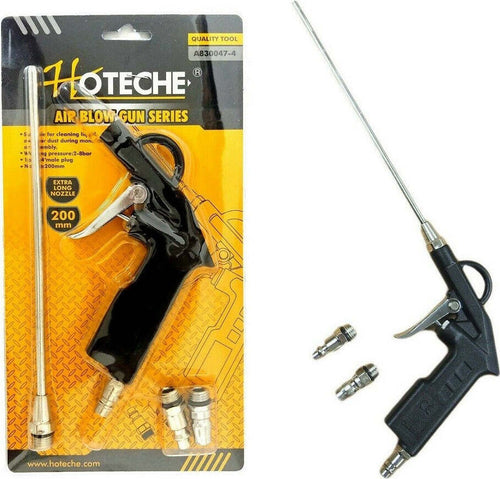 Pistola Per Compressore Soffiaggio Aria Con Accessori Beccuccio Lungo 200mm Casa, arredamento e bricolage > Bricolage e fai da te > Elettroutensili > Compressori Trade Shop italia - Napoli, Commerciovirtuoso.it
