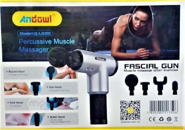 Pistola Per Massaggio Muscolare Fasciale Per Muscoli Corpo Ricaricabile Q-l820 Salute e cura della persona/Benessere/Massaggi e relax/Massaggiatori elettrici/Massaggiatori elettrici manuali Trade Shop italia - Napoli, Commerciovirtuoso.it