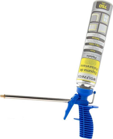 Pistola per schiuma poliuretanica in plastica con tubo zincato Fai da te/Ferramenta/Adesivi e sigillanti/Espanso/Espanso monocomponente La Zappa - Altamura, Commerciovirtuoso.it