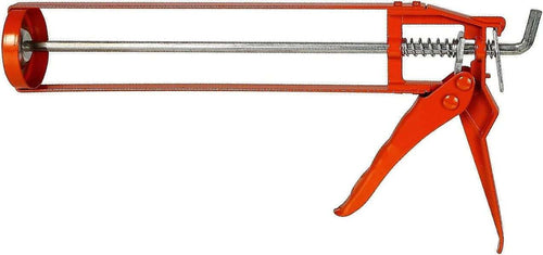 Pistola per sigillanti a frizione con corpo in lamiera e manico in alluminio Fai da te/Ferramenta/Adesivi e sigillanti/Silicone La Zappa - Altamura, Commerciovirtuoso.it