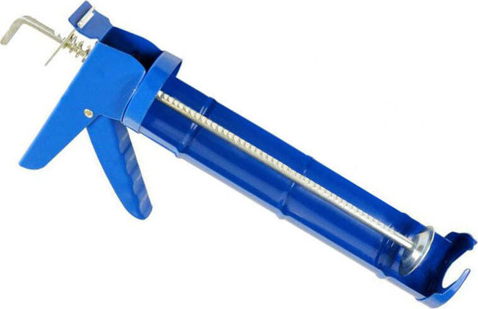 Pistola per sigillanti in lamiera con avanzamento a cricchetto Fai da te/Ferramenta/Adesivi e sigillanti/Silicone La Zappa - Altamura, Commerciovirtuoso.it