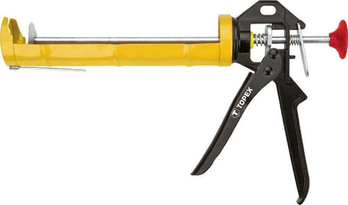 Pistola per sigillanti semiprofessionale con corpo girevole in lamiera Fai da te/Ferramenta/Adesivi e sigillanti/Silicone La Zappa - Altamura, Commerciovirtuoso.it