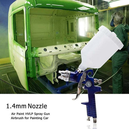 Pistola Per Verniciare A Spruzzo Hvlp Aerografo Con Ugello Da 1,4mm Coppa 600cc Auto e Moto/Verniciatura/Aerografi e accessori Trade Shop italia - Napoli, Commerciovirtuoso.it