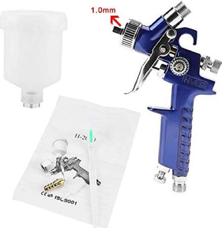 Pistola Per Verniciare A Spruzzo Professionale Aerografo 125ml Ugello Riparazione Auto Auto e Moto/Verniciatura/Aerografi e accessori Trade Shop italia - Napoli, Commerciovirtuoso.it