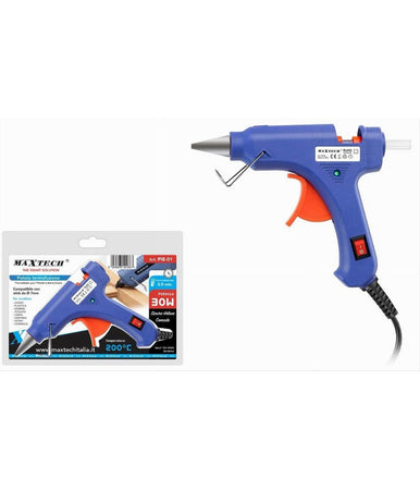 Pistola Termofusione Per Colla A Caldo Incollatrice 30 W Fai Da Te Hobby Pie-01