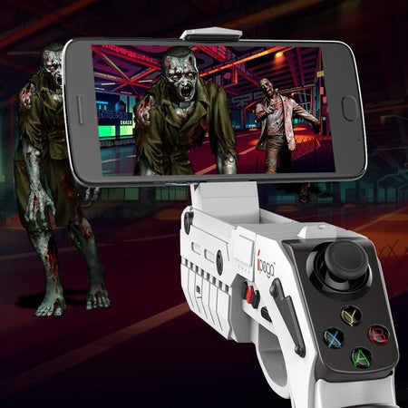 PISTOLA WIRELESS BLUETOOTH GAME GUN AR GAMEPAD IOS ANDROID IPEGA PG-9082 CONTROL Elettronica/Cellulari e accessori/Accessori/Accessori per videogiochi/Joystick Trade Shop italia - Napoli, Commerciovirtuoso.it