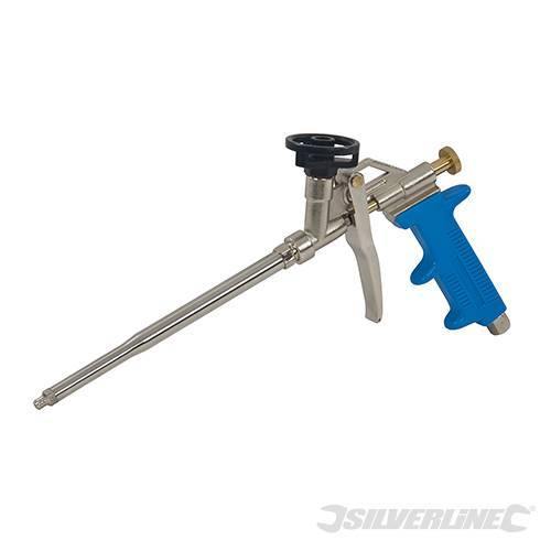 Silverline pistola per schiuma poliuretanica con ugello in acciaio Prezzo Silverline