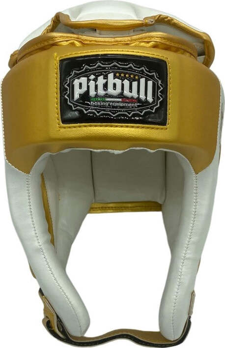 Pitbull-Casco-protettivo-boxing-equipment-Bianco/Oro