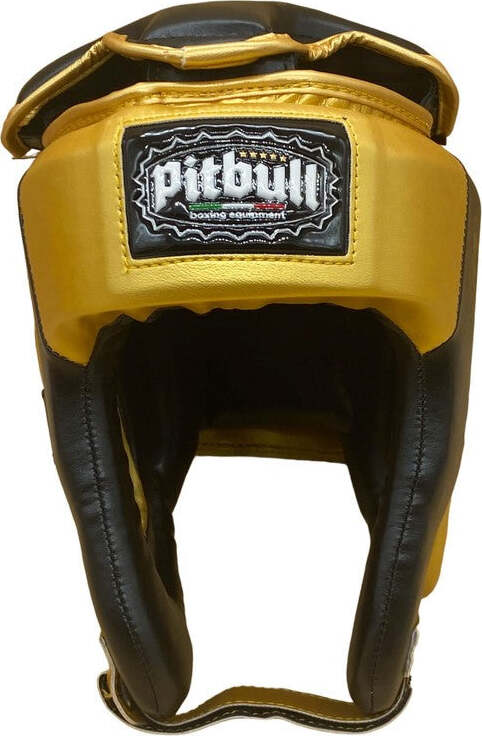 Pitbull-Casco-protettivo-boxing-equipment-Nero/Oro