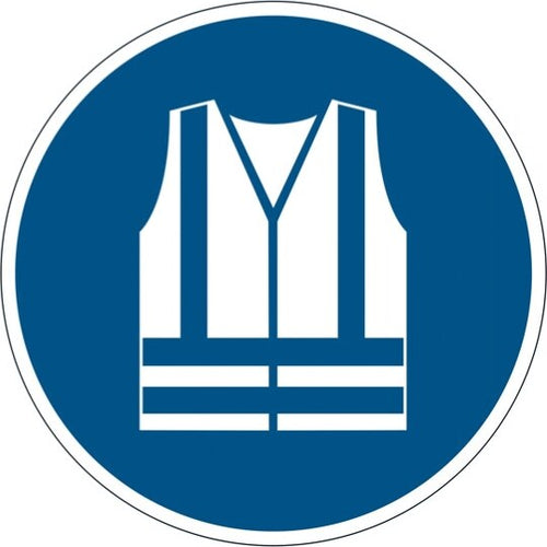 Pittogramma da terra - Gilet di sicurezza obbligatorio - adesivo - diametro 43 cm - Durable Fai da te/Sicurezza e protezione/Attrezzature per sicurezza sul lavoro/Segnaletica antinfortunistica Eurocartuccia - Pavullo, Commerciovirtuoso.it