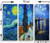Pittura decorativa su MDF 3 pezzi Van Gogh Casa e cucina/Decorazioni per interni/Arte/Poster e stampe Scontolo.net - Potenza, Commerciovirtuoso.it