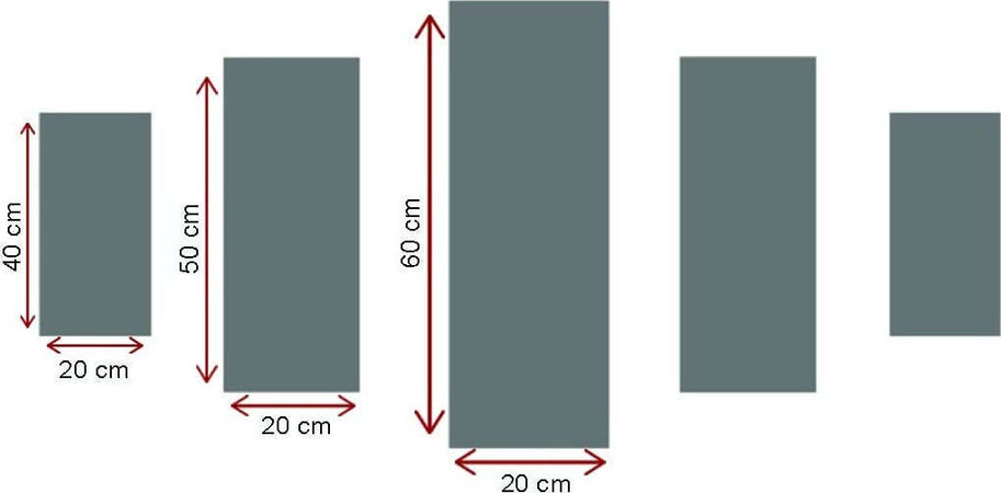 Pittura-decorativa-su-MDF-5-pezzi-Fiore-Bianco-5PMX-044-Wall-Addiction