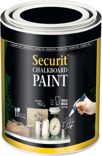 Pittura Lavagna - nero - 250 ml (5 mq) - Securit Cancelleria e prodotti per ufficio/Archivio ufficio e accessori per scrivania/Lavagne e bacheche/Lavagne Eurocartuccia - Pavullo, Commerciovirtuoso.it