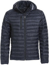 Piumino Hudson Blu Giacca con Cappuccio Imbottita