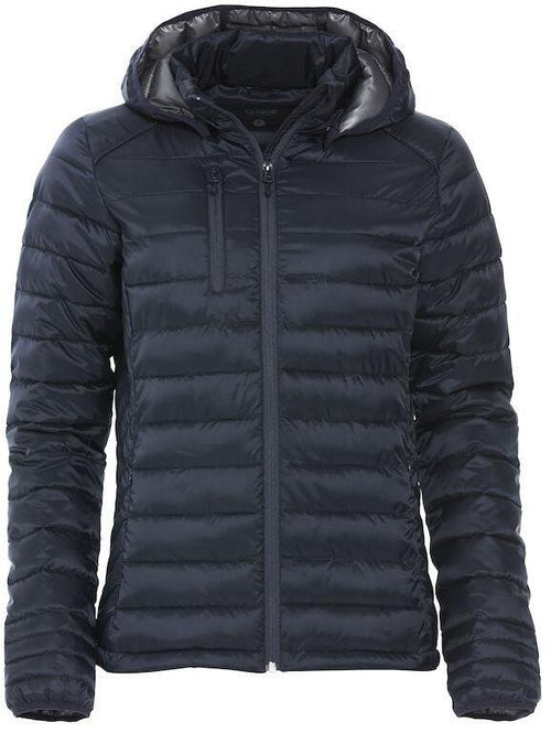 Piumino Hudson Blu Giacca Donna con Cappuccio Imbottita