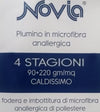 Piumino Singolo In Microfibra Quattro Stagioni Anallergico Novia Caldissimo Con Fodera E Imbottitura Anallergica In Microfibra Bianco 90gr+220gr Casa e cucina/Tessili per la casa/Biancheria da letto/Coperte e trapunte/Coperte Puleo Casa - Palermo, Commerciovirtuoso.it