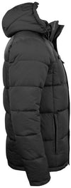 Piumino Uomo Giacca Invernale Nera O Blu Con Cappuccio Impermeabile Uomo Tessuto Impermeabile E Traspirante Tasche Interne Clique Colorado 020931