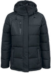 Piumino Uomo Giacca Invernale Nera O Blu Con Cappuccio Removibile Tessuto Impermeabile E Traspirante Tasche Laterali Con Zip Clique Colorado 020932