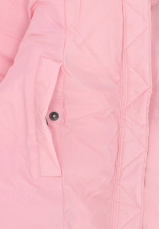 Tommy Hilfiger Piumino Donna Crop Alaska Puffer Ballet Pink da donna