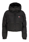 Tommy Hilfiger Piumino Donna Crop Alaska Puffer Black da donna