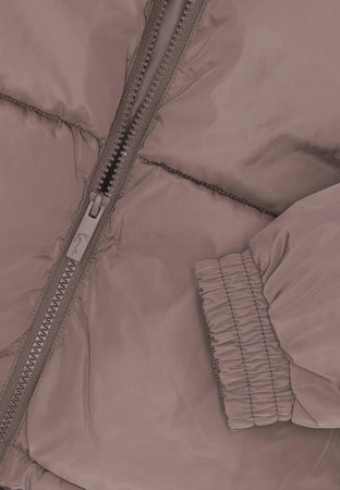 KARL KANI Piumino Donna W Retro Essential Puffer Jacket Taupe da donna