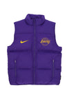 NIKE NBA Piumino Smanicato Uomo Nba City Edition Puffer Vest Loslak Field Purple da uomo