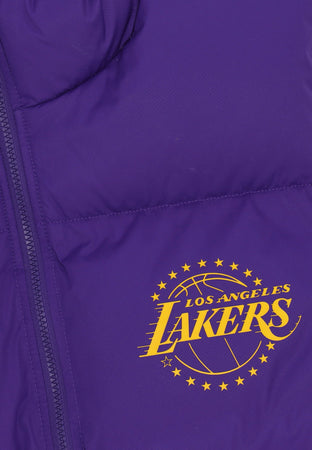NIKE NBA Piumino Smanicato Uomo Nba City Edition Puffer Vest Loslak Field Purple da uomo