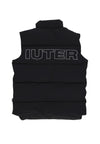 IUTER Piumino Smanicato Uomo Puff Vest Black da uomo