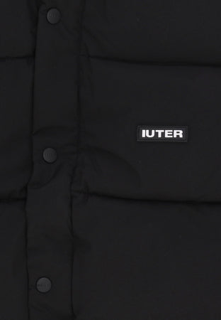 IUTER Piumino Smanicato Uomo Puff Vest Black da uomo