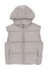 KARL KANI Piumino Smanicato Uomo Small Signature Puffer Vest Light Grey da uomo