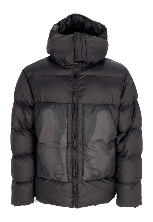 OCTOPUS Piumino Uomo Arctic Pocket Puff Jacket Black da uomo