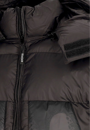 OCTOPUS Piumino Uomo Arctic Pocket Puff Jacket Black da uomo