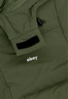 OBEY Piumino Uomo Brunswick Puffer Kombu Green da uomo