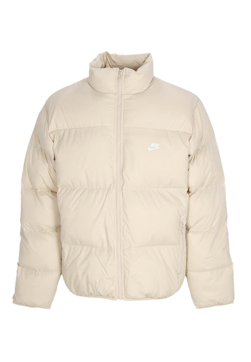 Nike Piumino Uomo Club Puffer Jacket Sanddrift/white da uomo