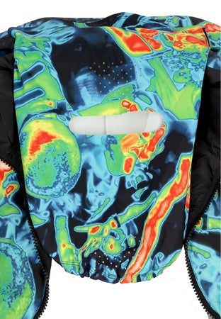 WASTED PARIS Piumino Uomo Fusion Puffer Jacket Black da uomo