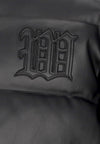 WASTED PARIS Piumino Uomo Kingdom Curve Puffer Jacket Black da uomo