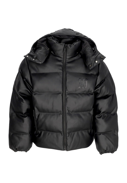 WASTED PARIS Piumino Uomo Kingdom Hooded Puffer Jacket Black da uomo