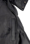 WASTED PARIS Piumino Uomo Kingdom Hooded Puffer Jacket Black da uomo
