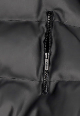 WASTED PARIS Piumino Uomo Kingdom Hooded Puffer Jacket Black da uomo