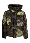 DOLLY NOIRE Piumino Uomo Leshen Dark Chemical Padded Jacket Dark Camo da uomo